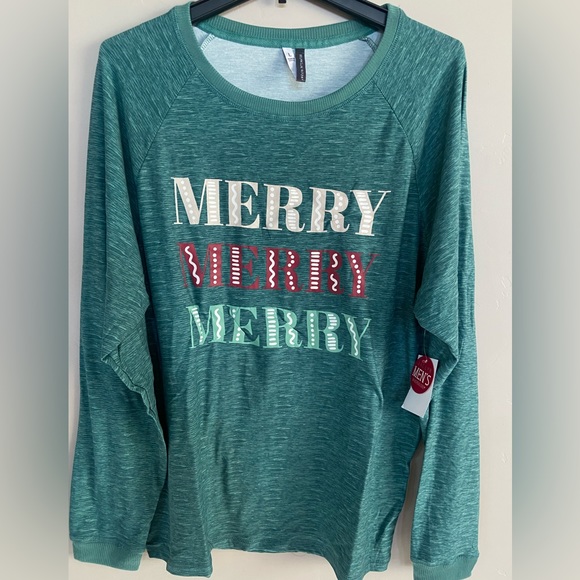 NEW Jaclyn Bonnie Gome Men’s Christmas Pajams Set Green/Red/White S-XL - Picture 2 of 6